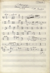 Partitura de flautín de Aranzazu (1955)